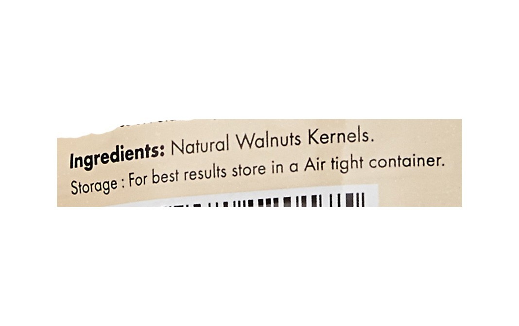 Happilo 100% Natural Kashmiri Deluxe Walnut Kernels   Pack  200 grams